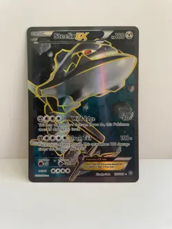 Pokemon Steelix EX Full Art Ultra Rare Holo XY Steam Siege 108/114 180 HP - Image 1