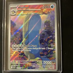 Wailord 162/159 Illustration Rare SV09: Journey Together Pokemon Holo NM - Image 1