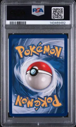 Hitmonlee-Holo Pokemon Fossil 7/62 PSA 7 - Image 2