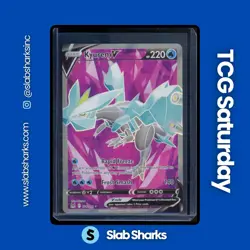 2022 POKEMON SWORD & SHIELD LOST ORIGIN #174/196 KYUREM V FULL ART ULTRA RARE - Image 1