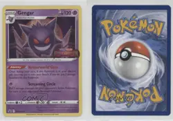 Gengar (Prerelease) Pokemon Sword & Shield Black Star #SWSH241 - Image 3
