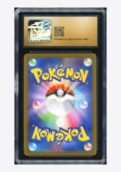 Pokemon CGC 10 PRISTINE AUTO 10 Grass Energy Holo Topaz 2023 #GRA CLF JPN - Image 2