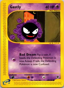 Gastly Common Expedition 109/165 LP Pokemon TCG - Image 1