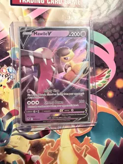 Pokemon - Mawile V 70/195 Silver Tempest Ultra Rare Holo NM - Image 1