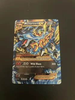 Pokemon TCG M Charizard EX Flashfire 108/106 Secret Ultra Rare Holo Mega - Image 1