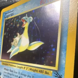 Wizards of the Coast Pokemon TCG Lapras 10/62 Fossil Holo Rare 80 HP English - Image 4