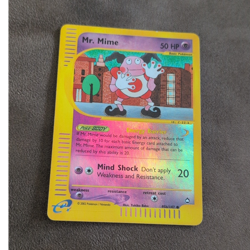 Pokemon TCG Mr. Mime 095A/147 Aquapolis Reverse Holo Common (EN) 2002 50 HP - Image 1
