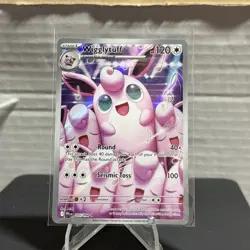 Pokemon TCG Wigglytuff 105/094 Me02: Phantasmal Flames Holo Illustration Rare - Image 1