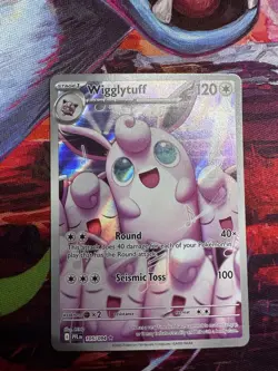 Pokemon TCG Wigglytuff 105/094 Me02: Phantasmal Flames Holo Illustration Rare - Image 1