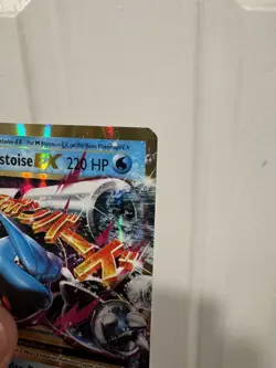 2016 Pokemon XY Evolutions Mega Blastoise EX Holo #22/108 - Image 3