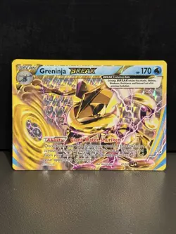Greninja BREAK 41/122 Breakpoint Holo Rare LP - MP - Pokemon TCG - Image 1