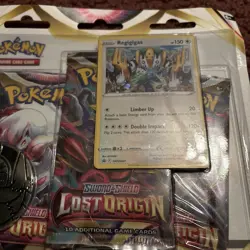 Pokemon TCG: Sword & Shield - Lost Origin Blister Pack - 3 Booster Packs 820650850608 - Image 2
