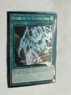 Yugioh - Return of the Dragon Lords RA03-EN060 1st Edition Secret Rare NM - Image 2