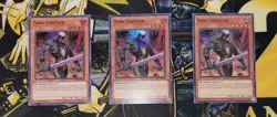 Dark Grepher DASA-EN042 1st Edition Super Rare NM Yugioh x3 Playset Dark Saviors - Image 2