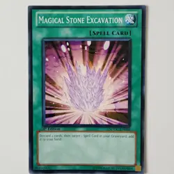Magical Stone Excavation - SDDC-EN030 - NM/VLP - Common - 1st ed - Yugioh - Image 1