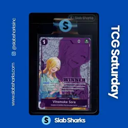 2025 ONE PIECE PROMO WINNER PACK VOL.1 #OP12-062 VINSMOKE SORA RARE - Image 1