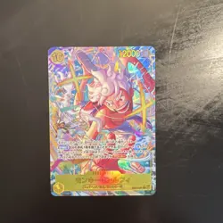 One Piece CCG Monkey D. Luffy Egghead (Full Art, Holo, 12000 Power) EB04-061 - Image 3
