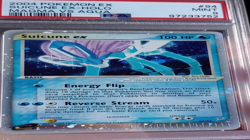 Pokemon 1x Suicune Ex - #94 - Team Magma Vs Team Aqua - PSA 9 - Image 2