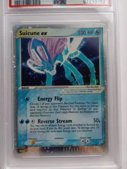 Pokemon 1x Suicune Ex - #94 - Team Magma Vs Team Aqua - PSA 9 - Image 3