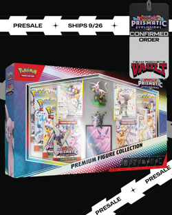Pokemon TCG - Prismatic Evolutions - Premium Figure Collection - Presale - Image 1