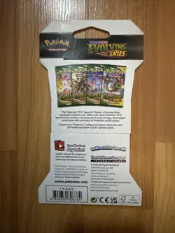Pokemon Evolving Skies TCG Sleeved Booster Pack Brand New Factory Sealed - Image 2