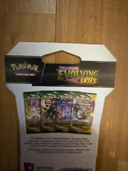 Pokemon Evolving Skies TCG Sleeved Booster Pack Brand New Factory Sealed - Image 4