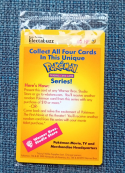 Pokemon - Electabuzz - Wizards Black Star Promo - Sealed - ENG - Image 1