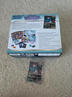 Pokemon Center Temporal Forces Walking Wake Elite Trainer Box ETB Opened - Image 2