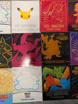 Pokemon Player's Guide Booklet Lot (12) from ETB 151, Crown Zenith, Obsidian - Image 3