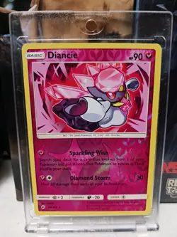 Diancie - 94/147 - Burning Shadows - Reverse Holo Pokemon NM - Image 1