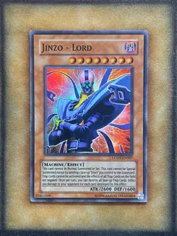 Yugioh Jinzo - Lord LODT-EN007 Super Rare LP - Image 1