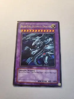Yugioh - Blue-Eyes Ultimate Dragon JMP-EN005 HP Limited Ultra Rare - Image 1
