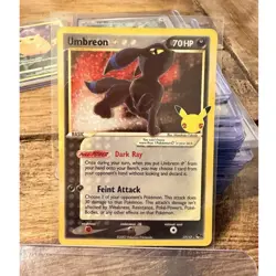 Pokemon Umbreon Star 70HP Holo 17/17 Celebrations Classic Collection English - Image 1