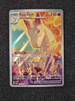 Rapidash 189/182 - IR - NM - Destined Rivals - Pokemon TCG - Image 1
