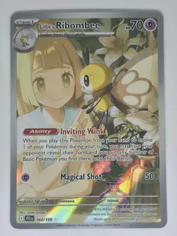 Lillie's Ribombee 164/159 Illustration Rare Pokemon Journey Together - Image 1