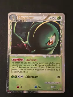 Meganium Prime 109/123 Pokemon HeartGold And SoulSilver - Image 1