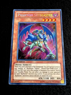 🔥YUGIOH • PHANTOM SKYBLASTER • SECRET RARE • 1st EDITION • LCGX-EN194 • NM🔥 - Image 2