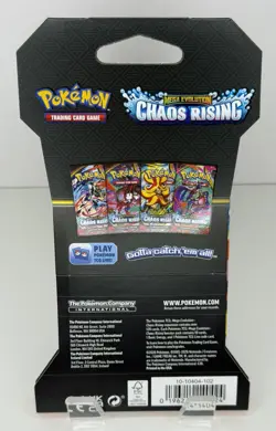 Pokemon TCG Chaos Rising Booster Caos Nascente Pack Sleeved - Image 2