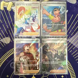 Pokemon TCG Lot Of 4 Full Art Trainers - Image 1