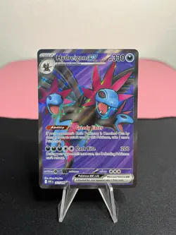 Hydreigon ex 161/086 Pokemon Sv: White Flare Ultra Rare Holo - MINT - Image 1