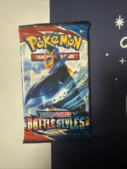 Battle Styles Booster Pack Pokemon Sword Shield SWSH New Sealed English One Pack 820650808180 - Image 1