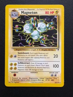 Magneton 28/110 Rare Legendary Collection Pokemon Lightly Played - Image 1