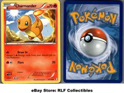 2012 Pokemon, B&W Boundaries Crossed, #18/149 Charmander, Common - Image 1