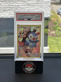 2019 Pokemon Sun & Moon FA/Piplup Cosmic Eclipse-Secret #239 PSA 10 GEM MT - Image 1