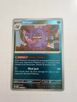 Gengar 050/088 ME03: Perfect Order Rare Reverse Holofoil NM Pokemon TCG - Image 1