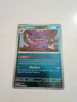 Gengar 050/088 ME03: Perfect Order Rare Reverse Holofoil NM Pokemon TCG - Image 2