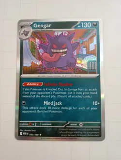 Perfect Order Gengar 050/088 Reverse Holo Rare Pokemon TCG NM POR 2026 M. Tomii - Image 1
