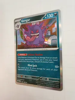 Perfect Order Gengar 050/088 Reverse Holo Rare Pokemon TCG NM POR 2026 M. Tomii - Image 3