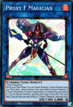 Proxy F Magician - OP15-EN009 - Super Rare - Unlimited Edition x1 - Near Mint - Image 1