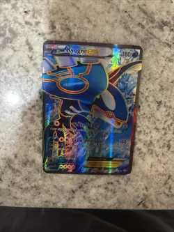 Pokemon TCG Kyogre EX XY Primal Clash 148/160 Full Art Ultra Rare Holo - Image 2